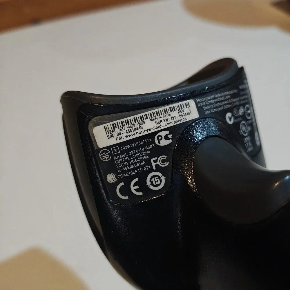 NCR 7837-4000-9090 Barcode Scanner ONLY - NO CABLES/CHARGER Untested‎ F2